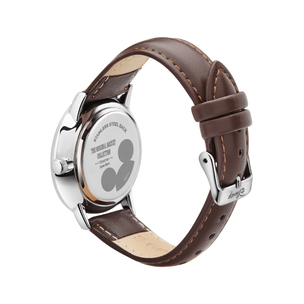 Disney Mickey Icon 38mm Brown Leather - Image 3