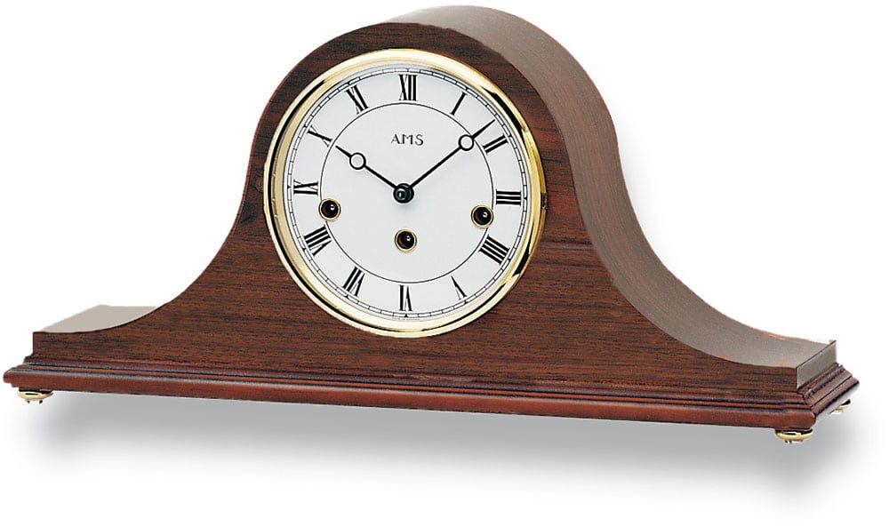 Mechanical Mantel Clock in Walnut 2193-1