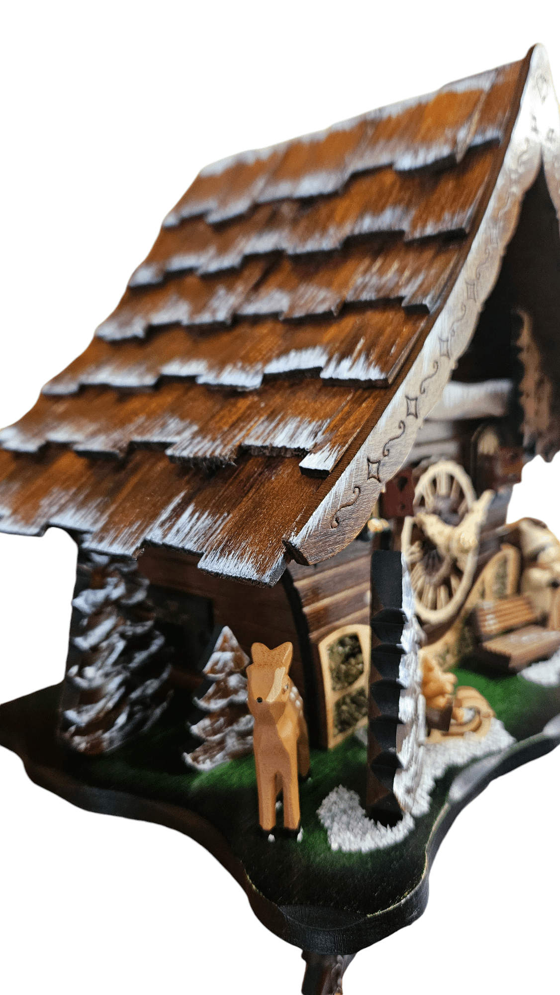 Cuckoo Clock with Skiers - 47124QM - Image 4