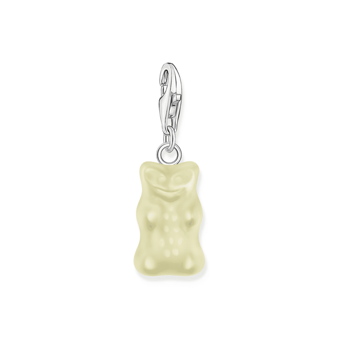 Silver Charm Pineapple White Goldbear