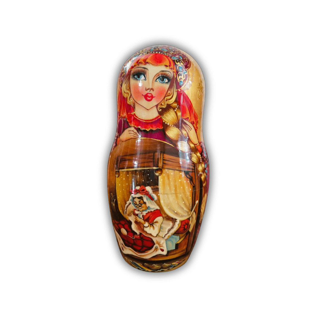 Limited Edition Little Red Riding Hood 10 Piece Matryoshka Doll Set - Matry13 - Image 4