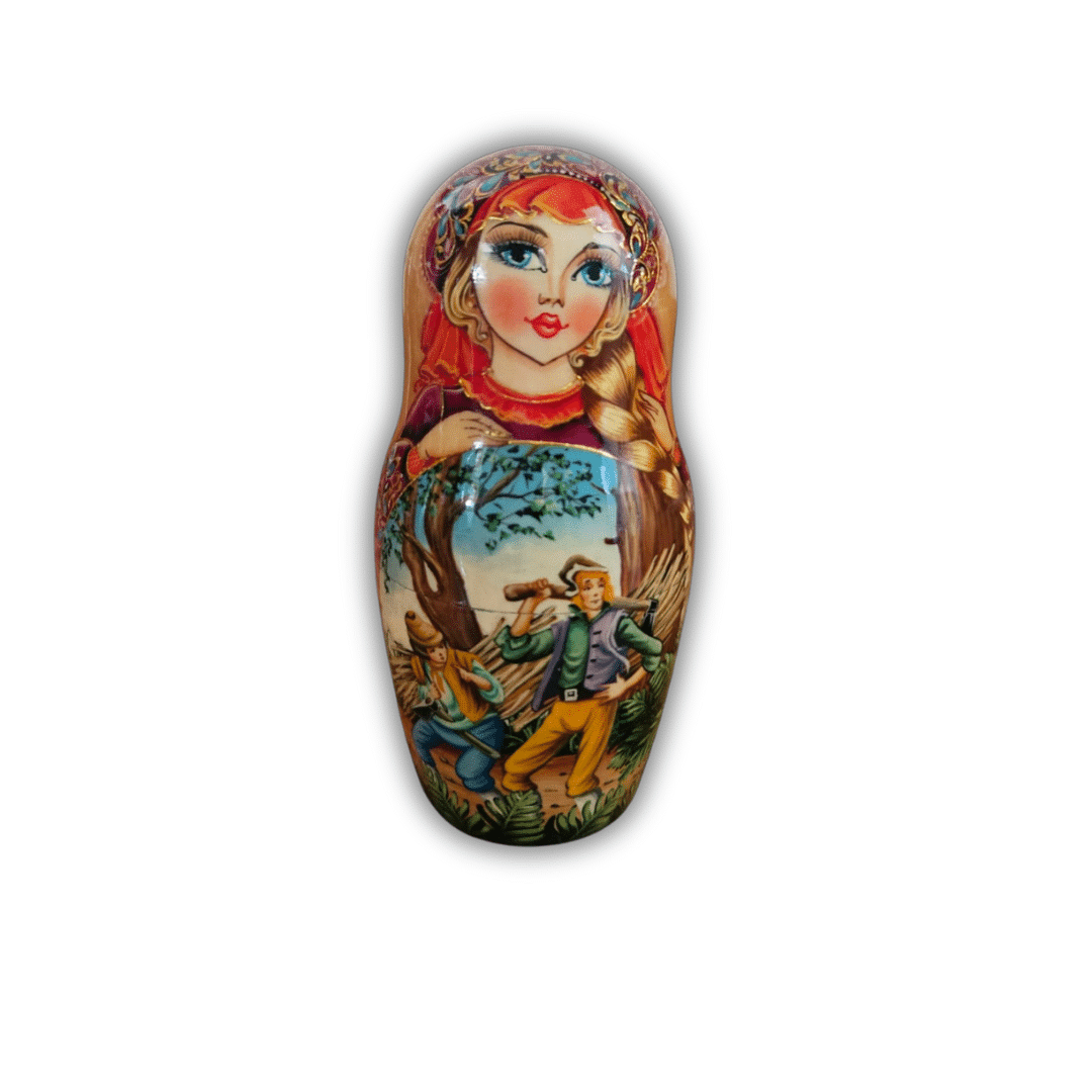 Limited Edition Little Red Riding Hood 10 Piece Matryoshka Doll Set - Matry13 - Image 5