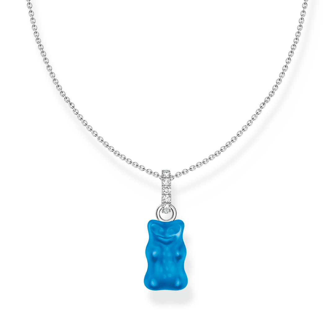 Necklace with Blue Goldbear