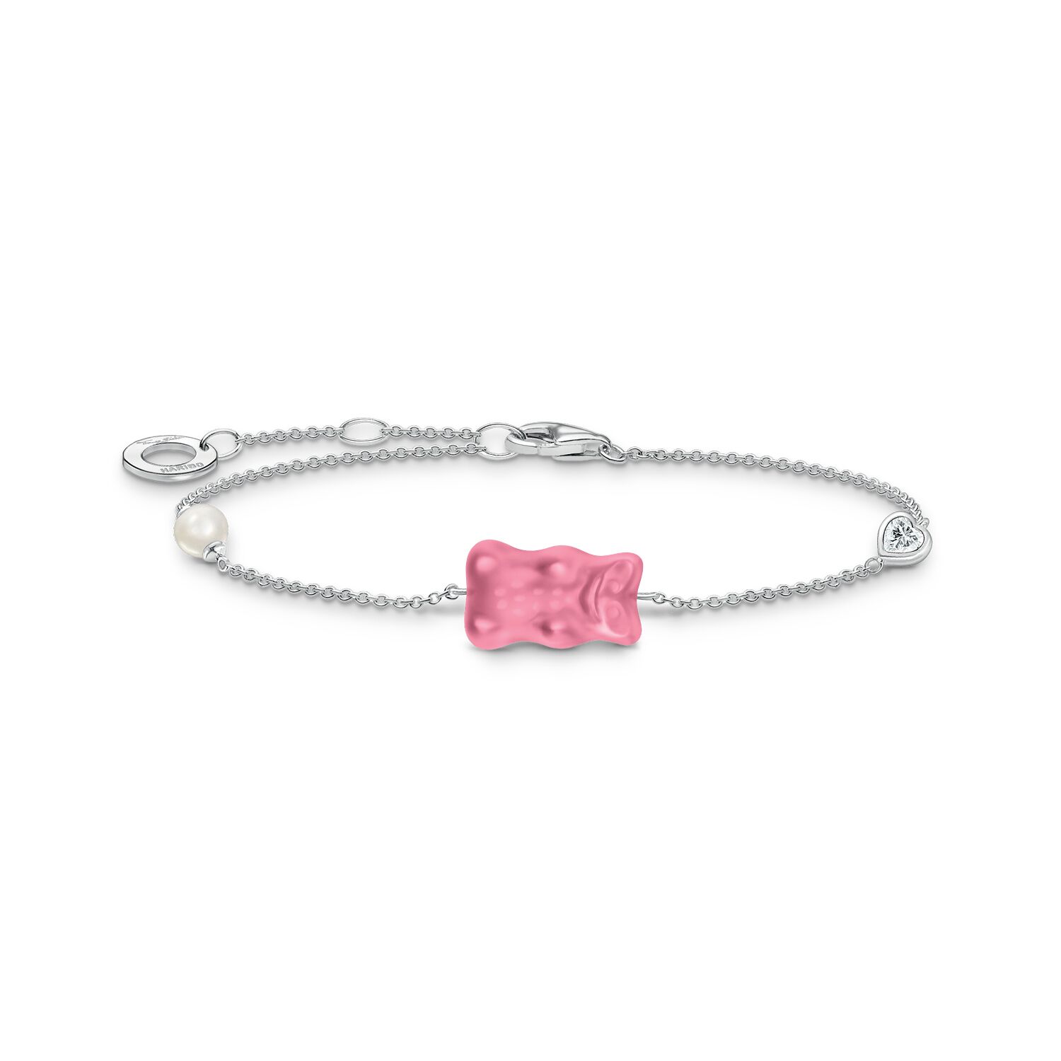 Silver Bracelet Pink Goldbear TA2151P