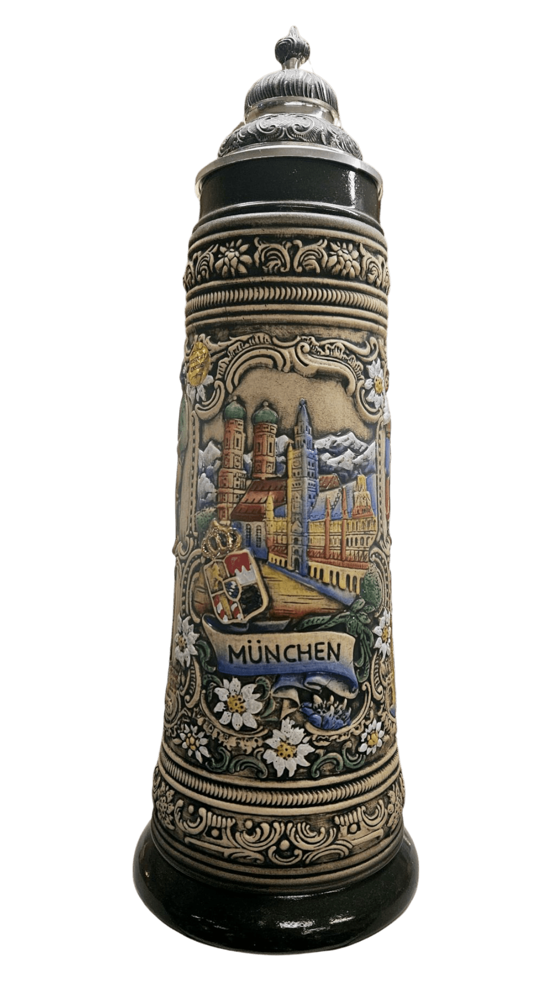 Munich Bavaria 2 Liter Rustic Beer Stein