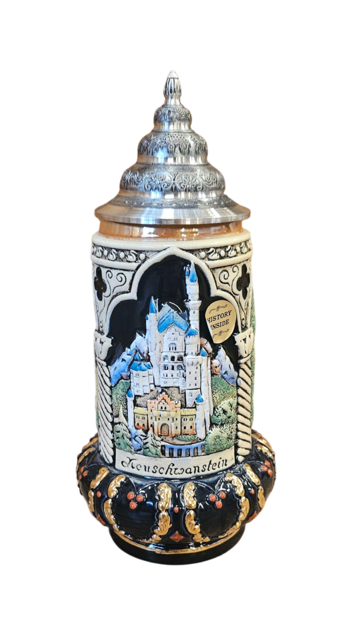 Castles of King Ludwig Crown Beer Stein