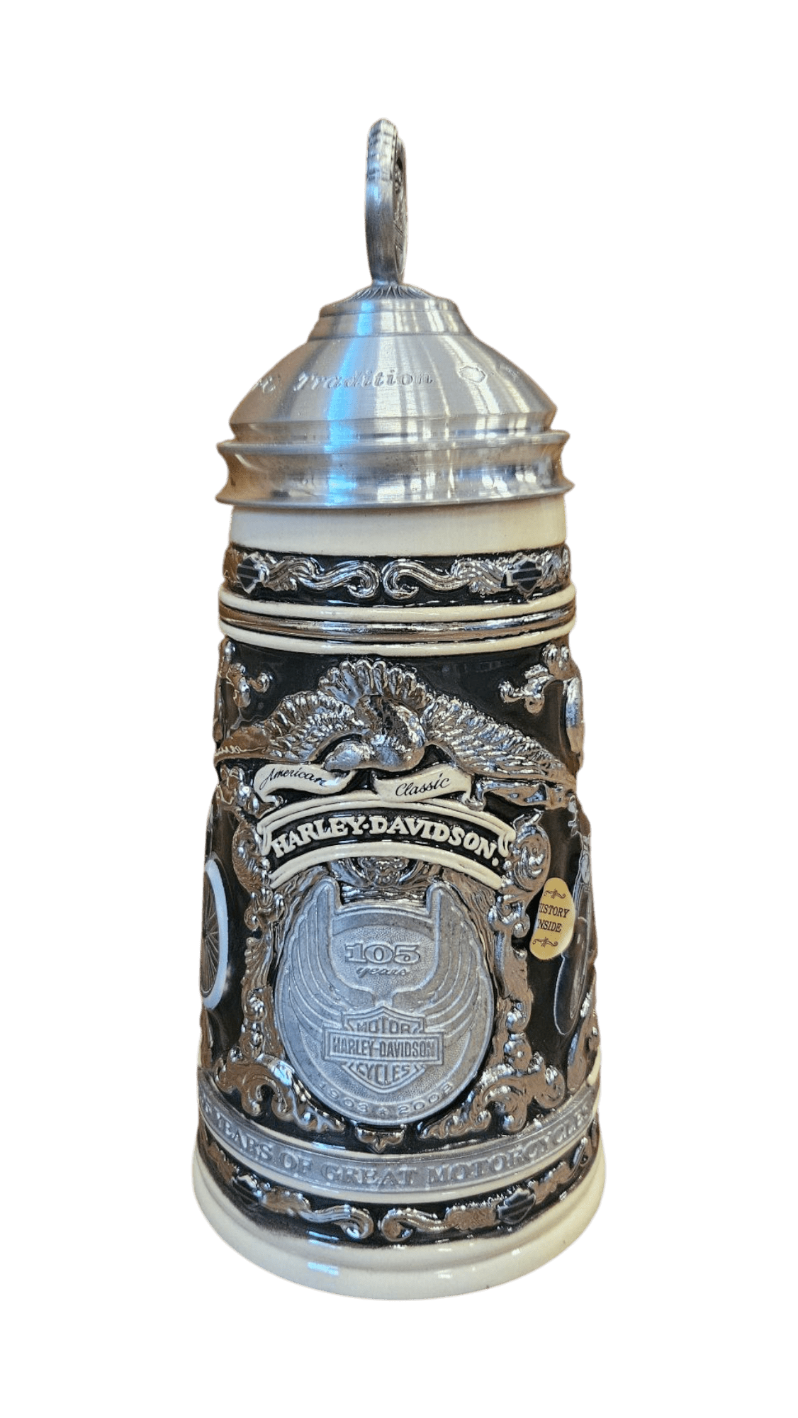 Harley-Davidson 105th Anniversary Stein