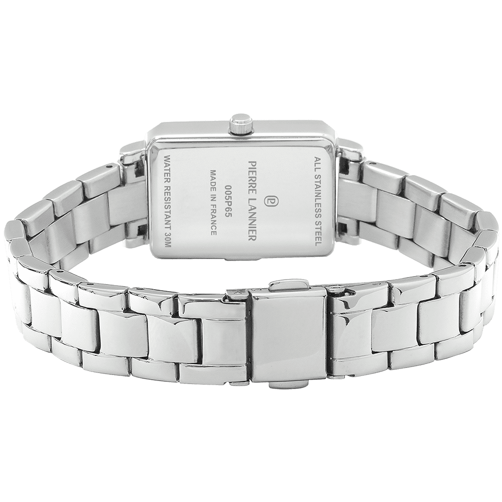 Ariane with rose dial and silver steel strap - 005P651 - Image 4