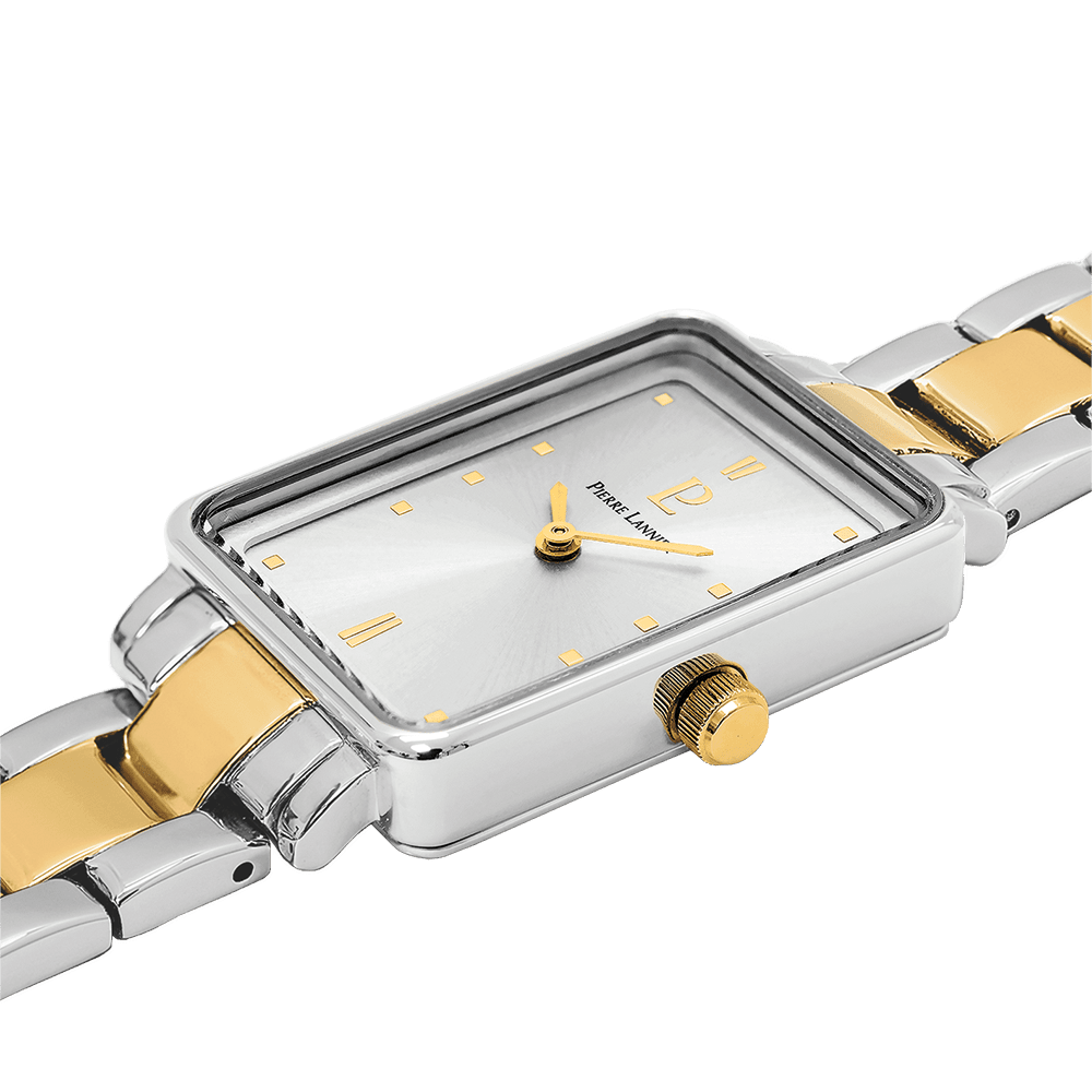 Ariane with silver dial and 2 tone strap – 052J621 - Image 2