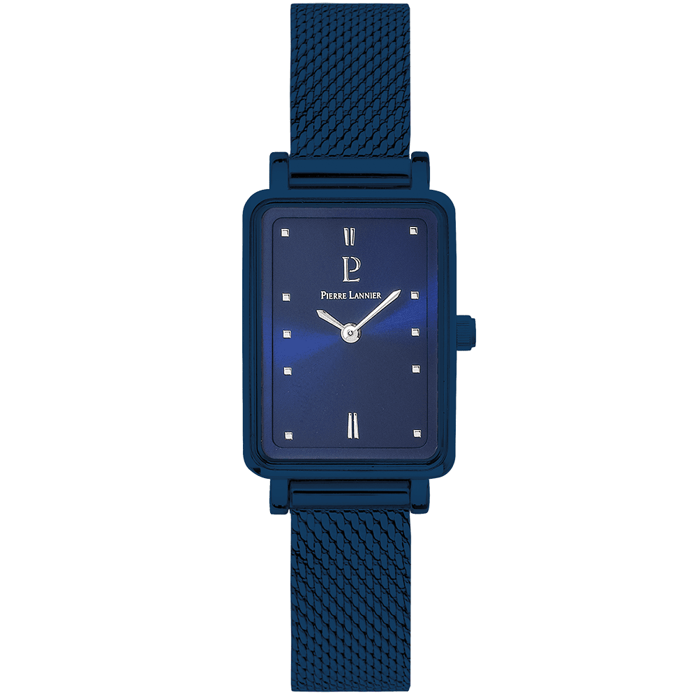 Ariane with blue dial and blue mesh strap – 057H869