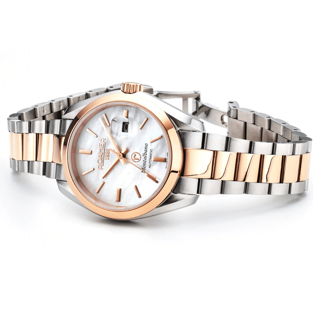 Roamer Ladies Montalbano silver and rose gold 996990 49 20 20 - Image 2