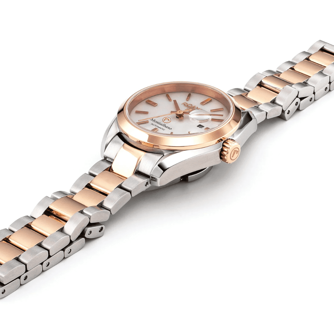 Roamer Ladies Montalbano silver and rose gold 996990 49 20 20 - Image 3