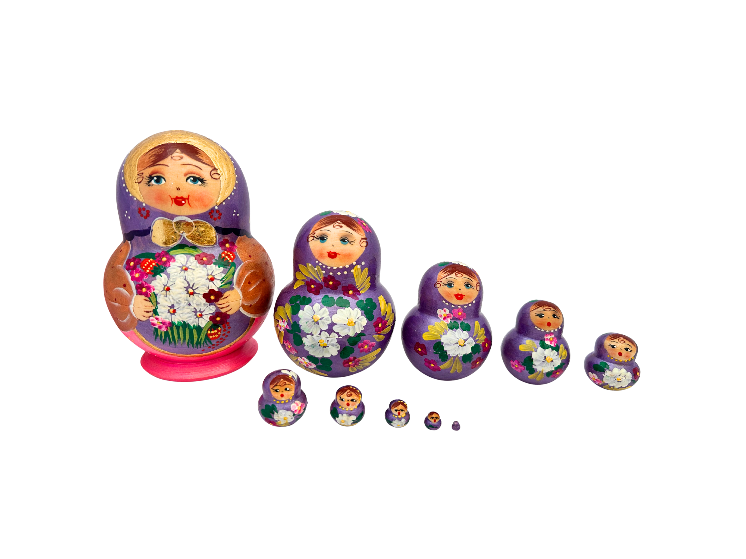 Artistic floral round (10 set large 13cm)