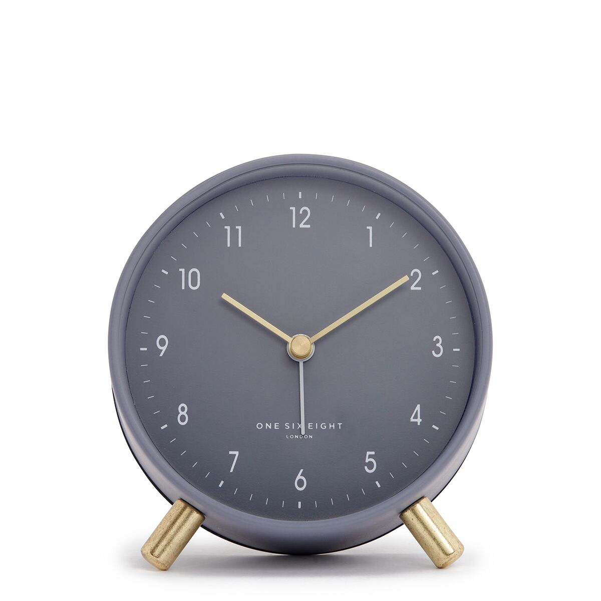 NOAH Charcoal Grey Silent Alarm Clock - Image 2