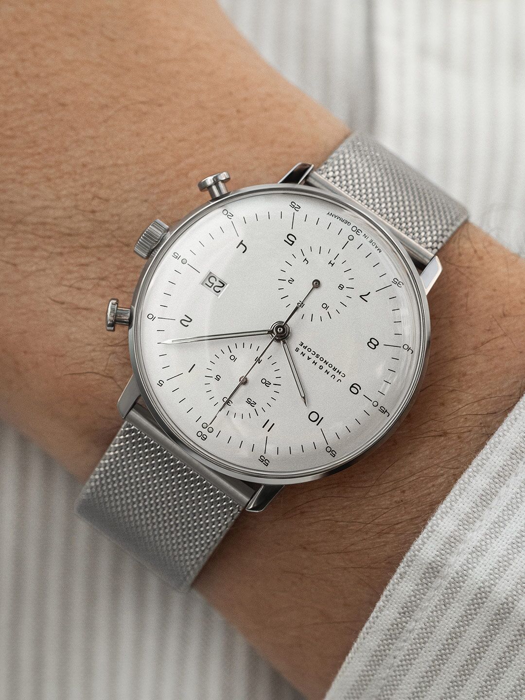 Max Bill Chronoscope Watch 27400346 - Image 4