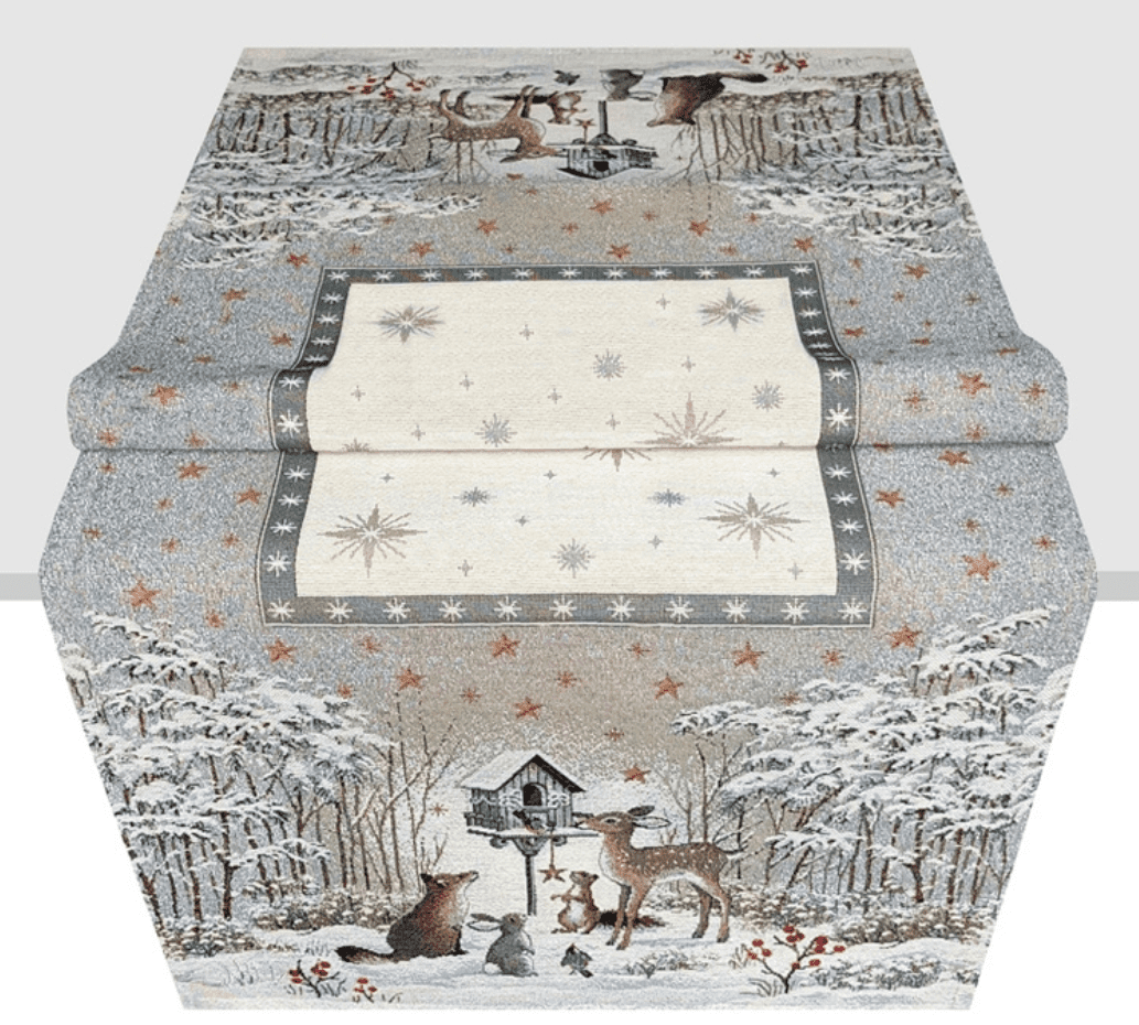 Forest Christmas Runner 40cm x 135cm