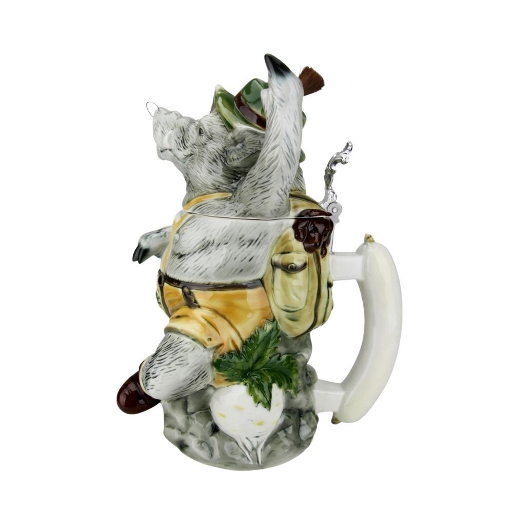 Max the Dancing Boar Figurine Stein 1L - Image 2