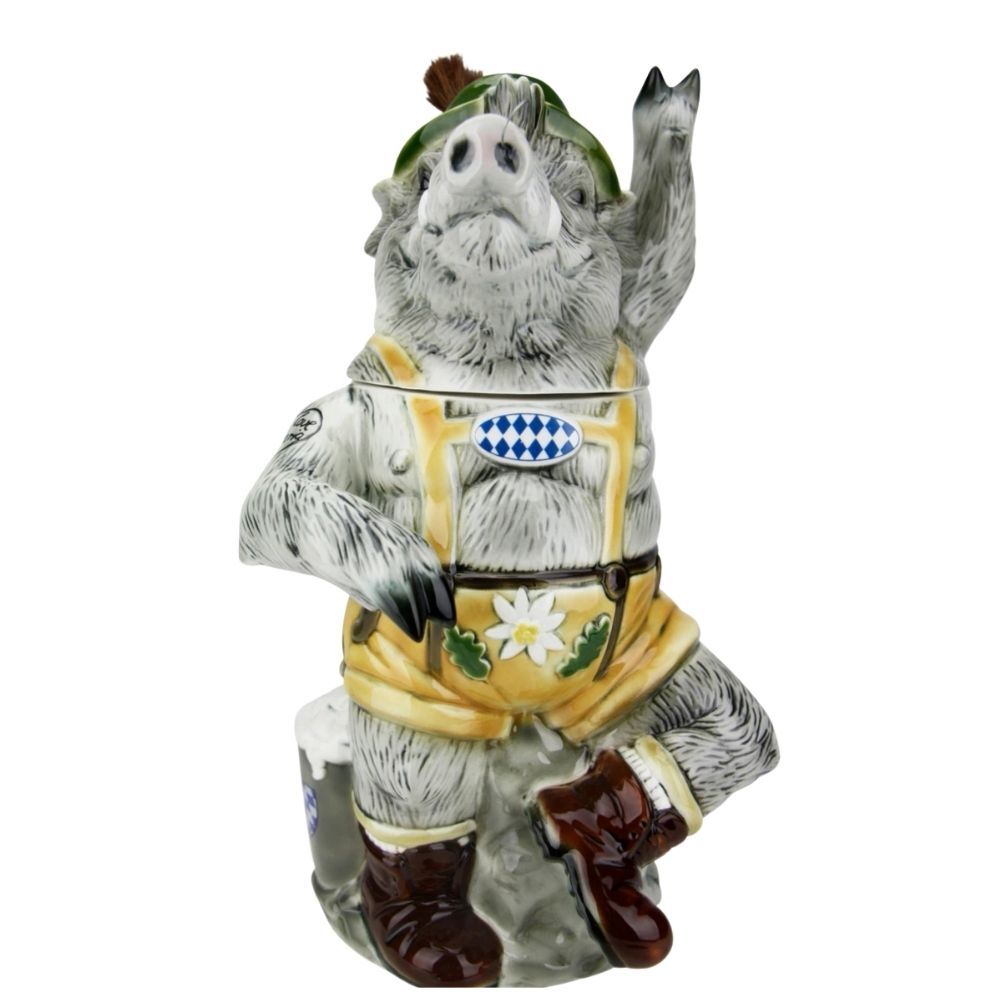 Max the Dancing Boar Figurine Stein 1L - Image 3