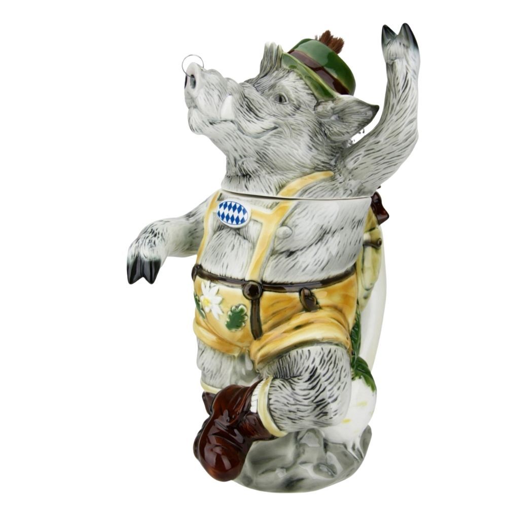 Max the Dancing Boar Figurine Stein 1L - Image 5