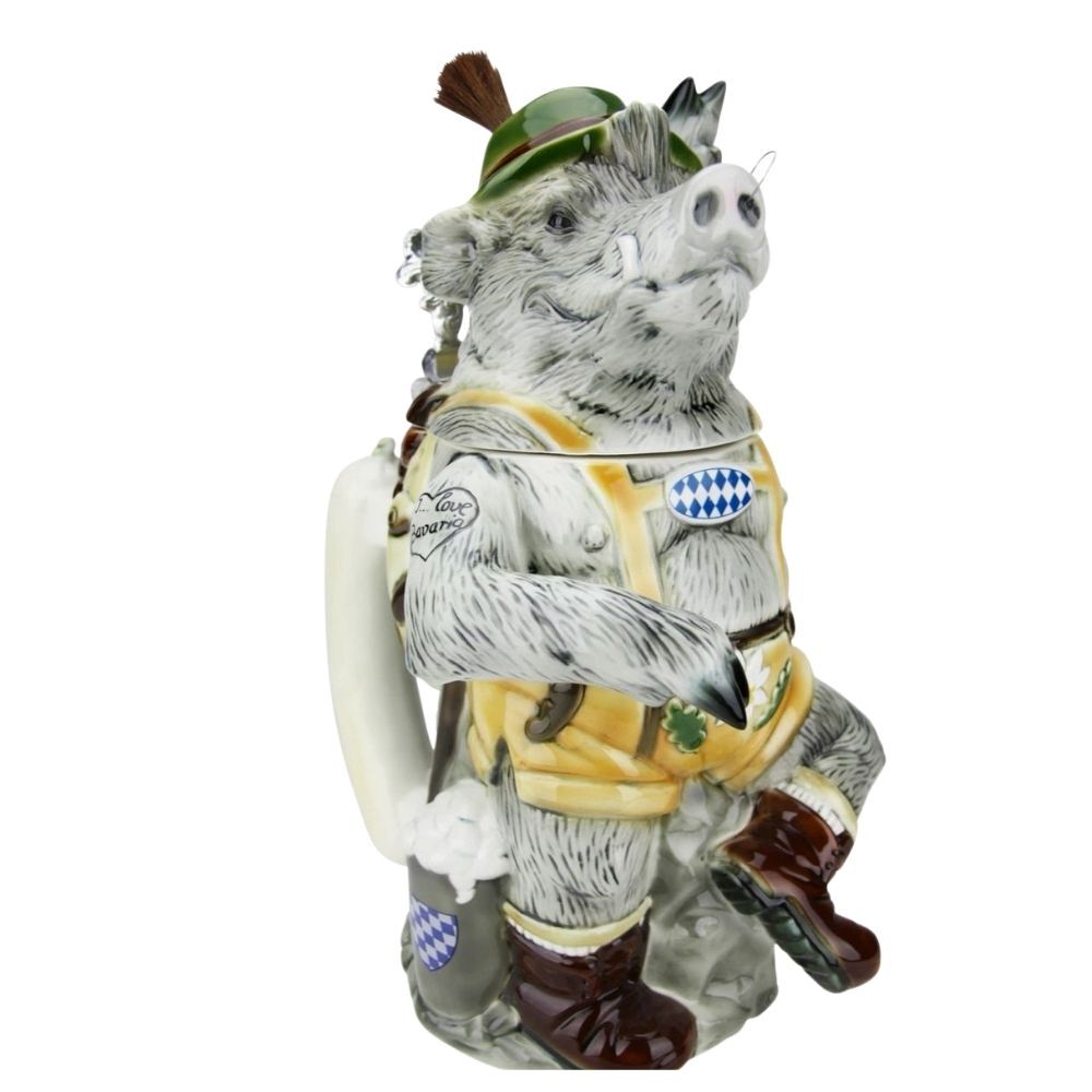 Max the Dancing Boar Figurine Stein 1L - Image 6
