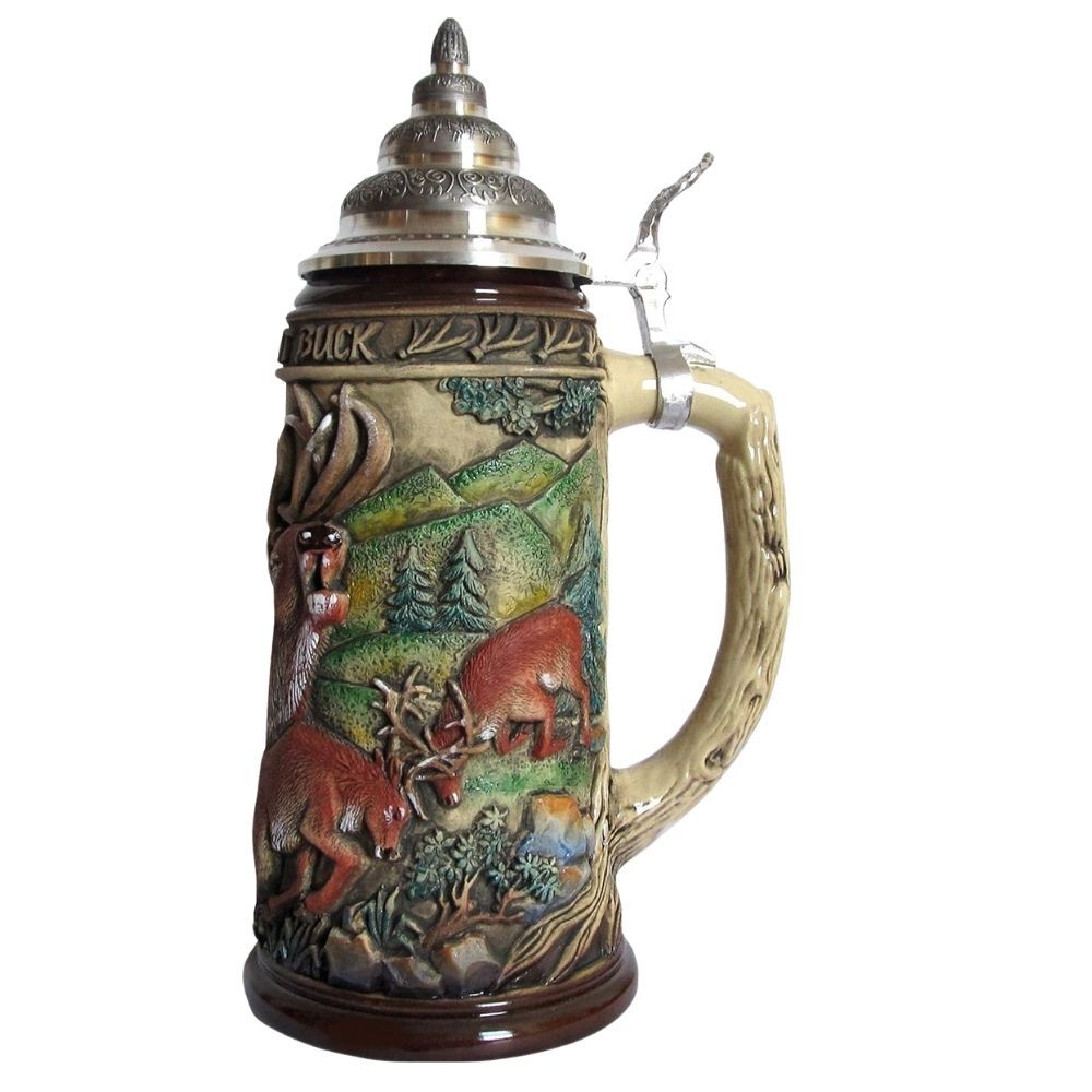 Deer Buck Stein .75L - 957 - Image 3