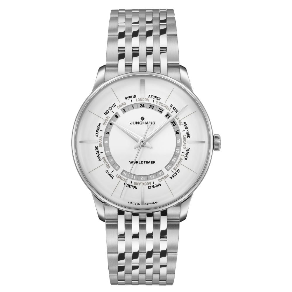 Meister Worldtimer Champion with Stainless Steel Strap