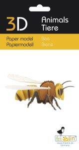3D Model, Bee, special cardboard, laser-cut - Image 2