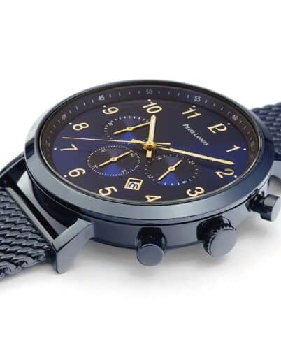 Men Watch BARON Blue Dial Blue Mesh Strap - 220H469 - Image 3