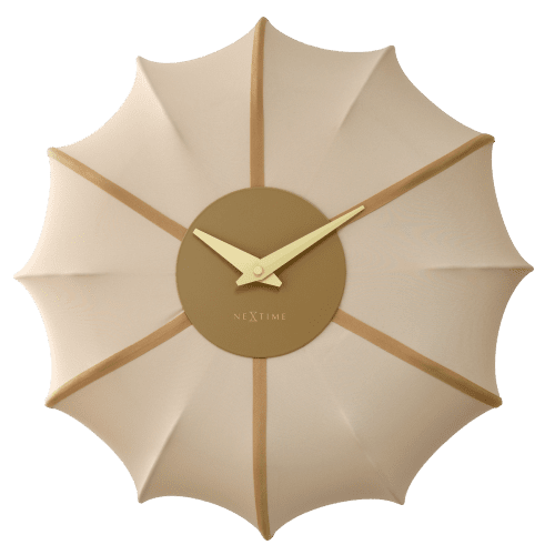 NeXtime Ultimo Wall Clock 50cm - Champagne - 573344CP