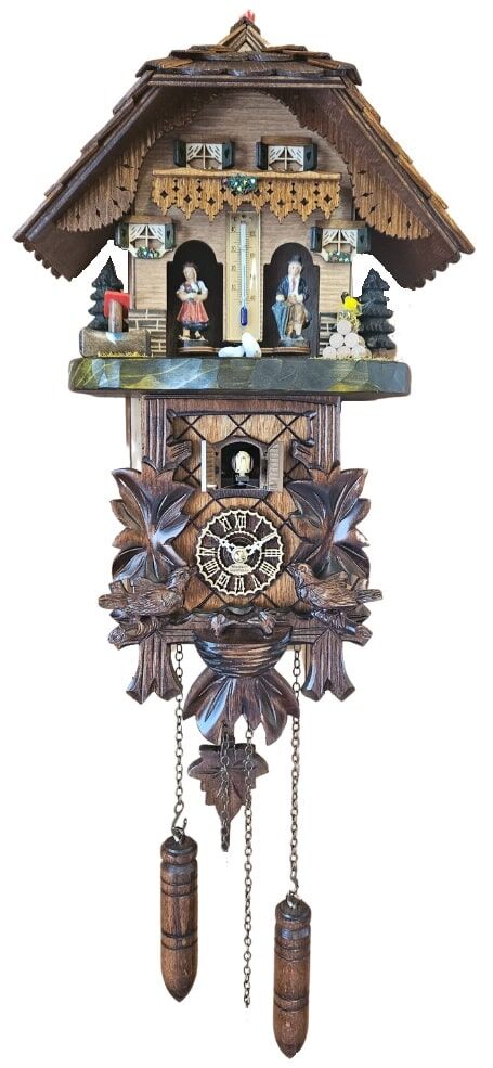 Weather House Cuckoo Clock 483QM