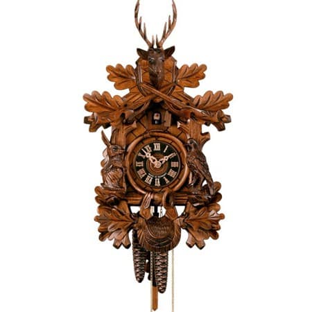Hunting Scene Cuckoo Clock 134-3