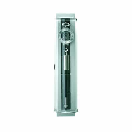 Mechanical Wall Clock Aluminium & Slate R695