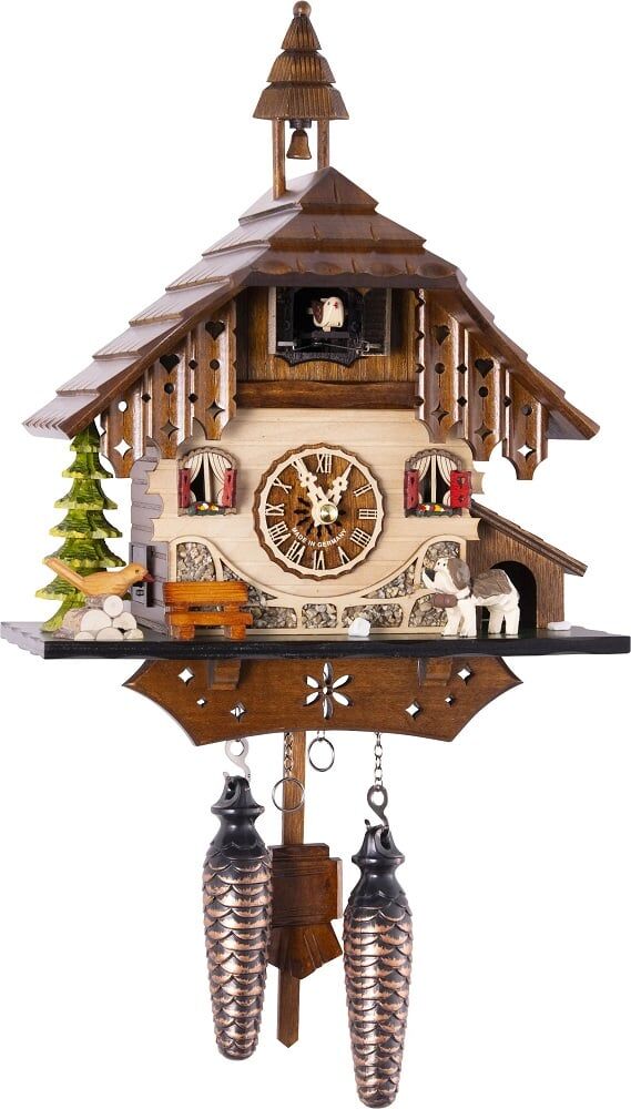 Chalet Quartz Musical Cuckoo Clock - 403QM