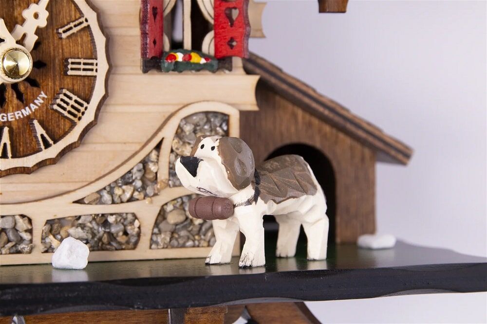 Chalet Quartz Musical Cuckoo Clock - 403QM - Image 3
