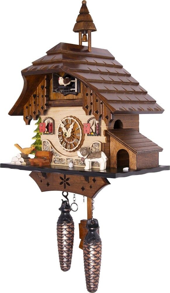 Chalet Quartz Musical Cuckoo Clock - 403QM - Image 2