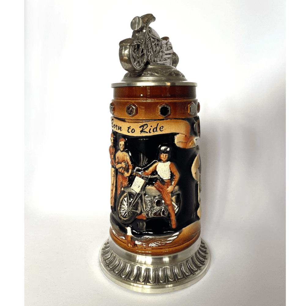 LIMITED EDITION - .5Ltr- Born to Ride Stein - 1020M