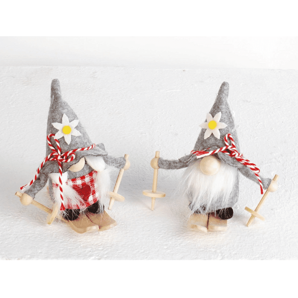 Skiing Gnomes Harry and Linnie - 5164100