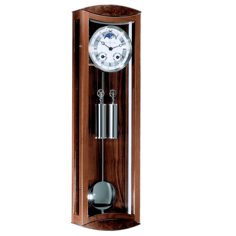 Mornington Hermle Regulator Clock Walnut - 70650-030058