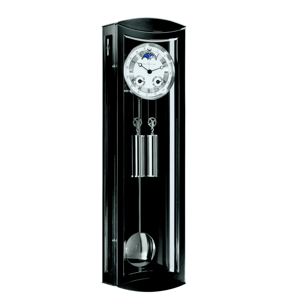 Mornington Hermle Regulator Clock Black - 70650-740058 - Image 2
