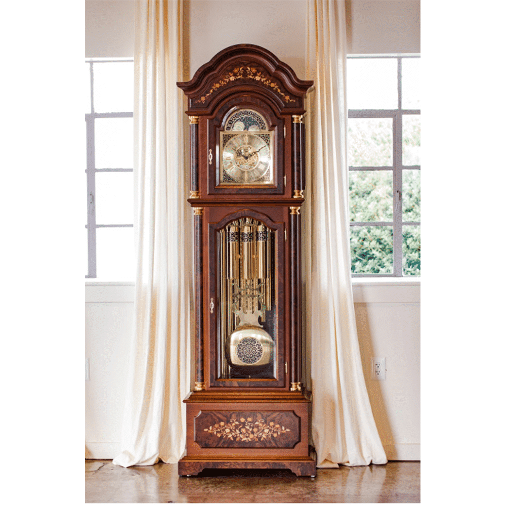 The Berlin Timber Inlay Grandfather Clock - 01210-031171 - Image 2