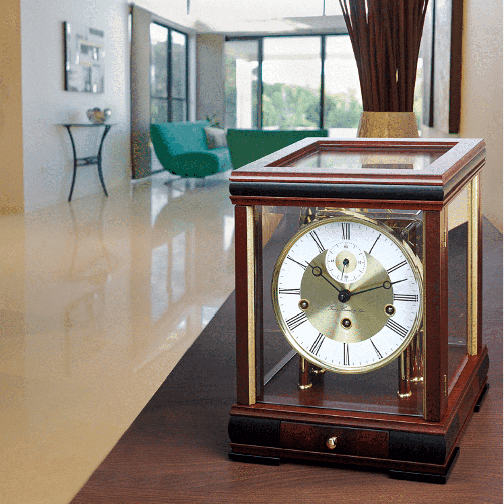 Bergamo Mantel Clock Mahogany or Cherry - 22998 - Image 3