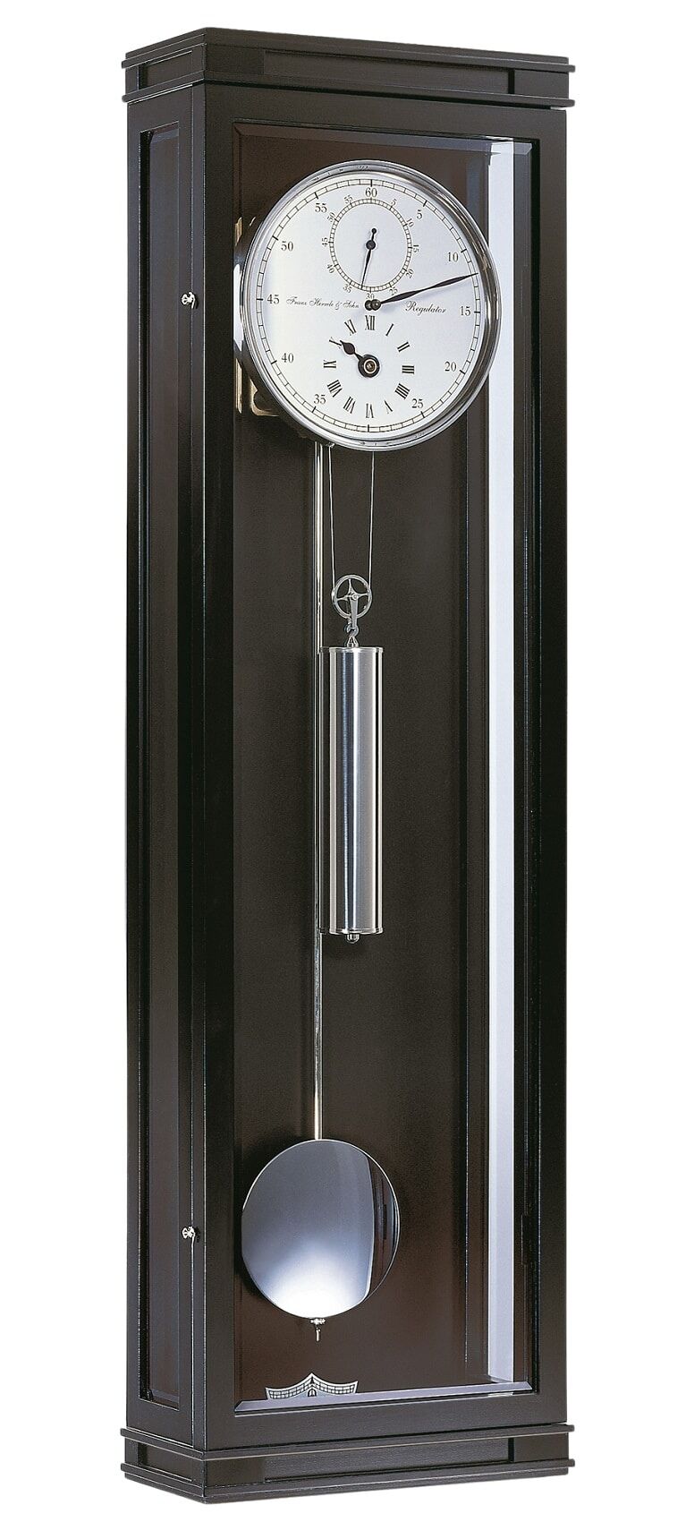 Hermle Greenwich Regulator Clock Black - 70875-740761