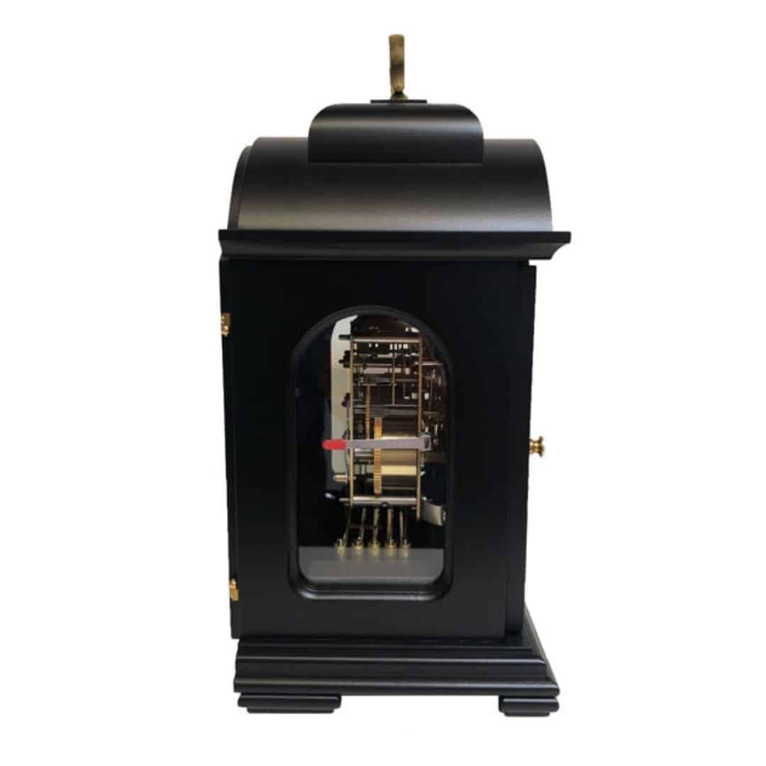 Hermle Royal Arched Black Mantel Clock - 22864-740340 - Image 2