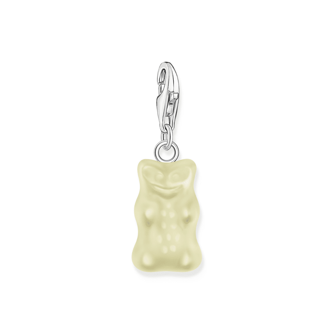Silver Charm Pineapple White Goldbear
