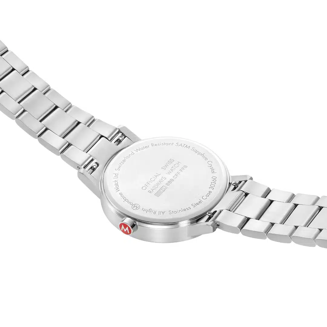 Mondaine Classic Watch with Silver Stainless Steel strap - Image 2