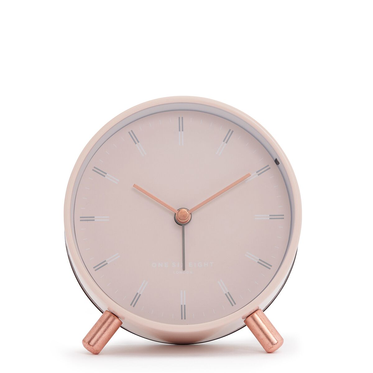 ELLIE Blush Silent Alarm Clock - Image 2