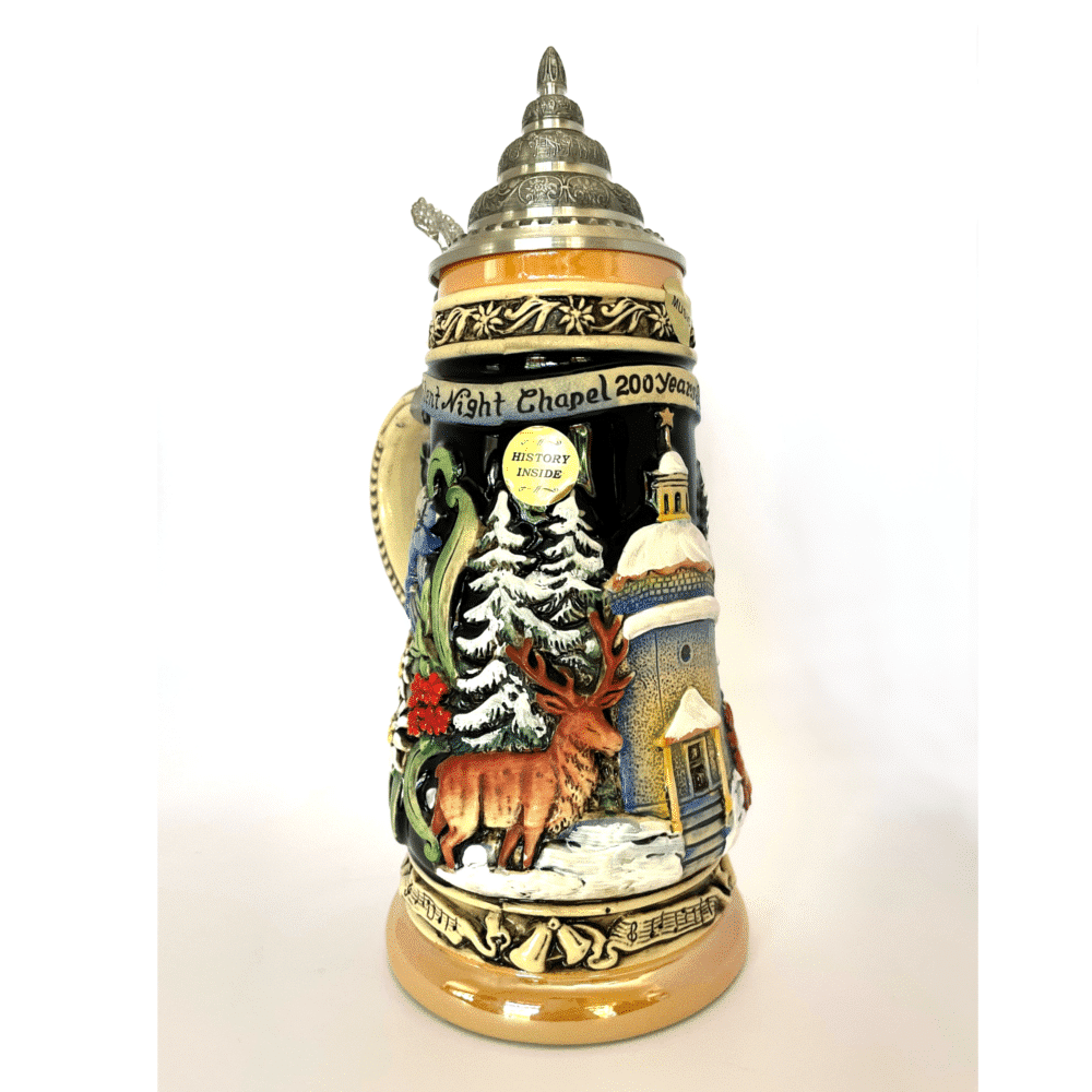 Silent Night Beer Stein - 04-7M - Image 3