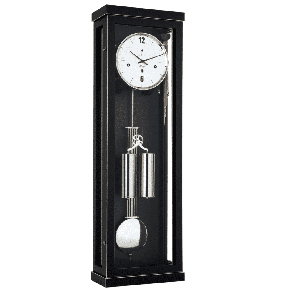 The Abbot Regulator Wall Clock Black - 70993-740351