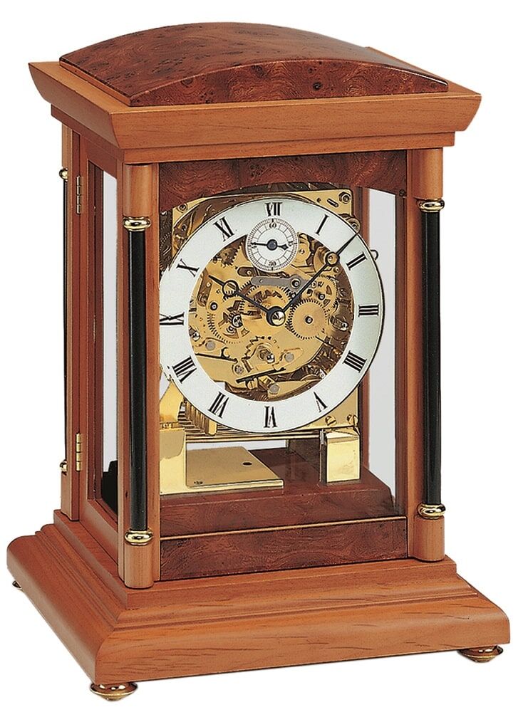 Cherry Wood Mantel Clock 2187 9