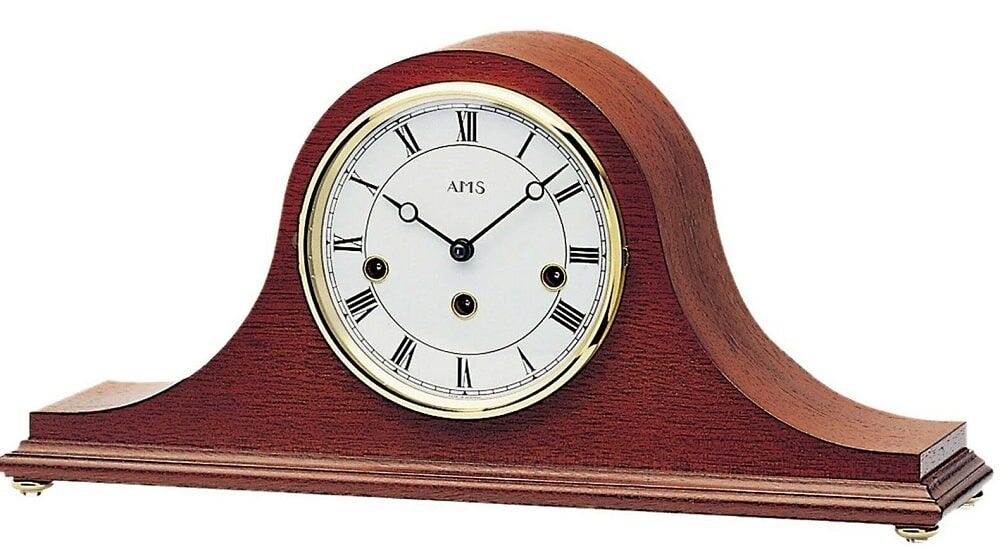 Mechanical Mantel Clock in Mahogany 2193-8
